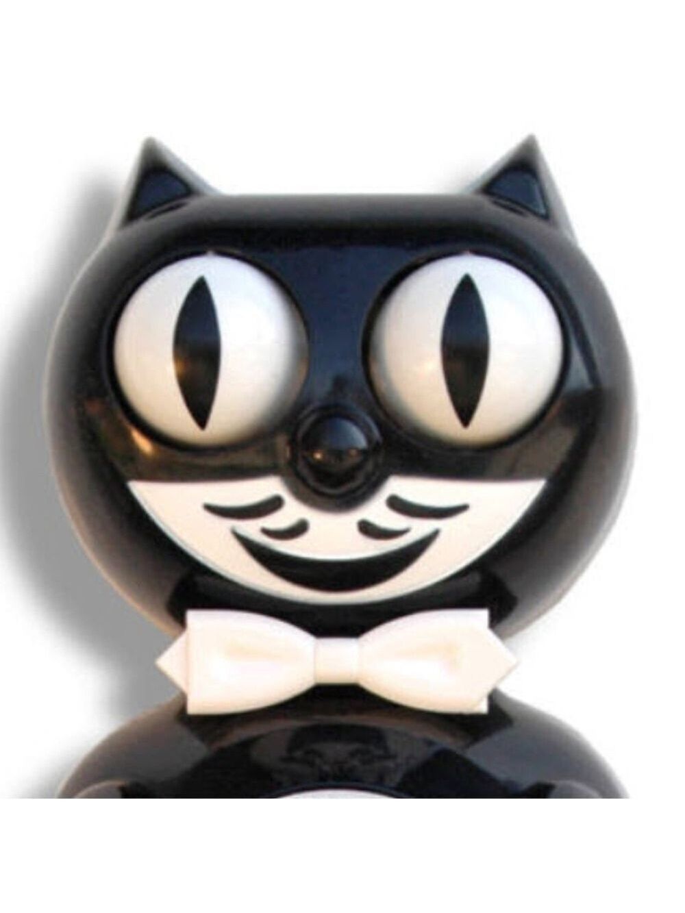 Classic Black Kitty-Cat Kit-Cat clock Kat Klock - Picture 3 of 5
